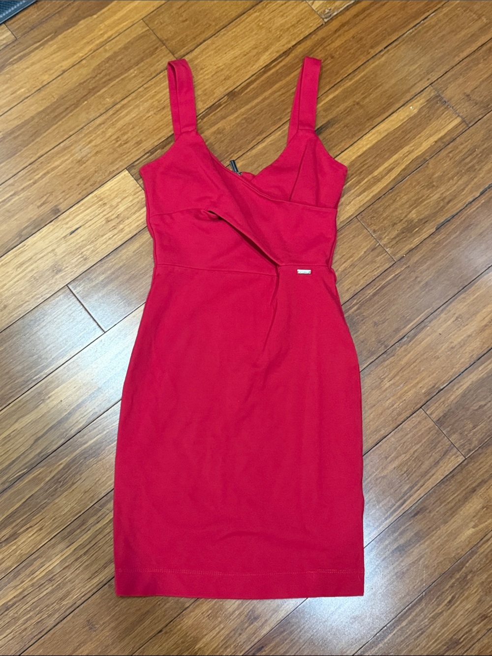 Armani Exchange Red mini dress XS like new